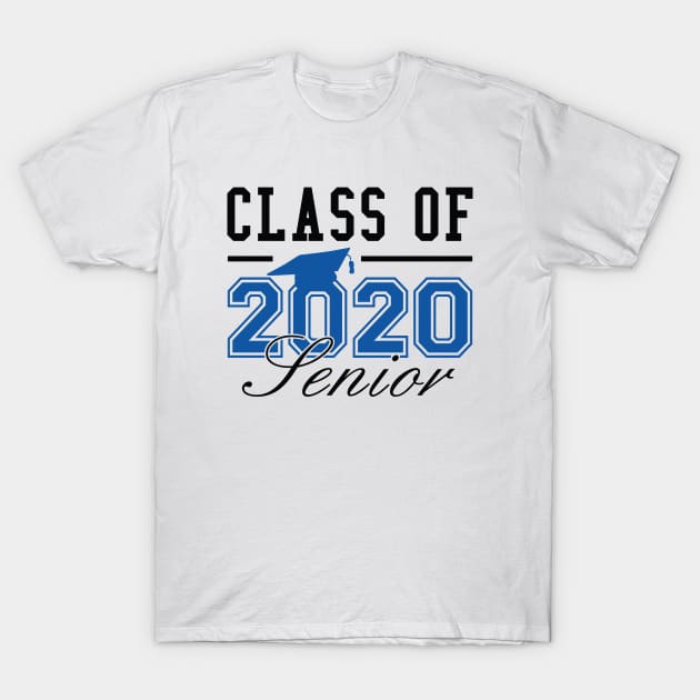 Class Of 2020 Senior T-Shirt by LuckyFoxDesigns